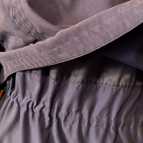 FLEET STREET ๐ Hooded Windbreaker, zip up with pockets soft fabric medium lapis - Picture 8 of 11